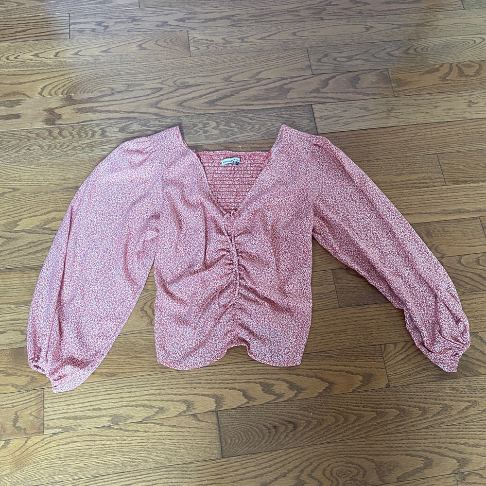 Abercrombie & Fitch Cinched Top